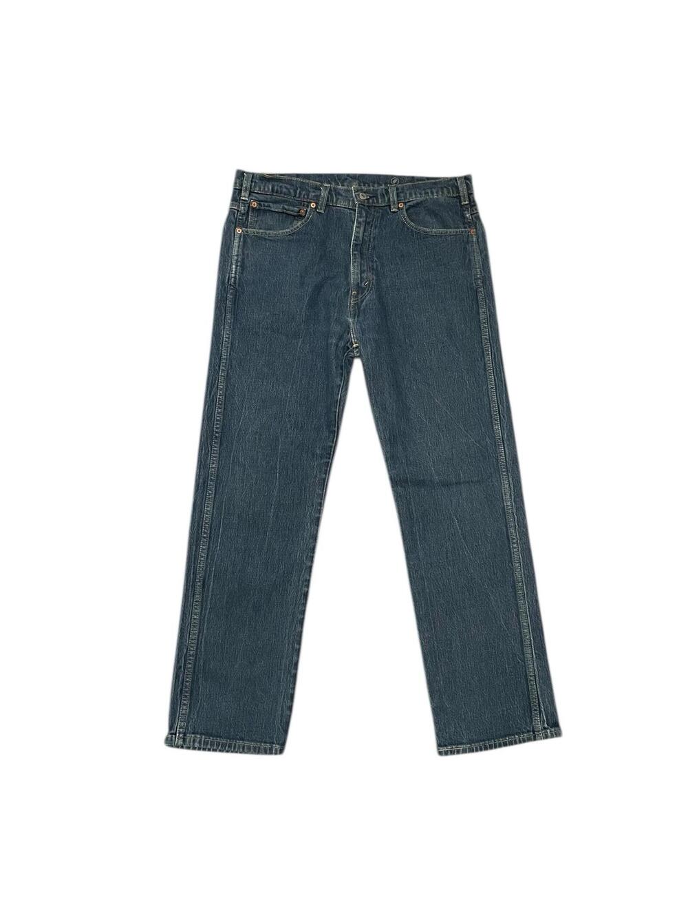 Levi’s Jeans Mens 38x32 Button Fly Straight Medium Wash Denim